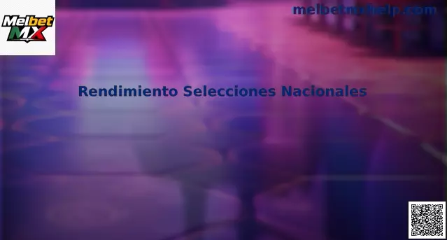 Rendimiento Selecciones Nacionales Melbet MX