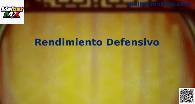 Rendimiento defensivo en el fútbol