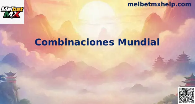 Combinaciones Mundial análisis visual